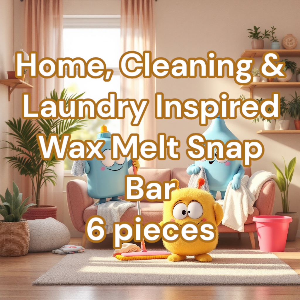Wax Melt Snappers & Shapes– Laundry & Home Harmony Collection✨Handcrafted Luxury Fragrance Shapes✨