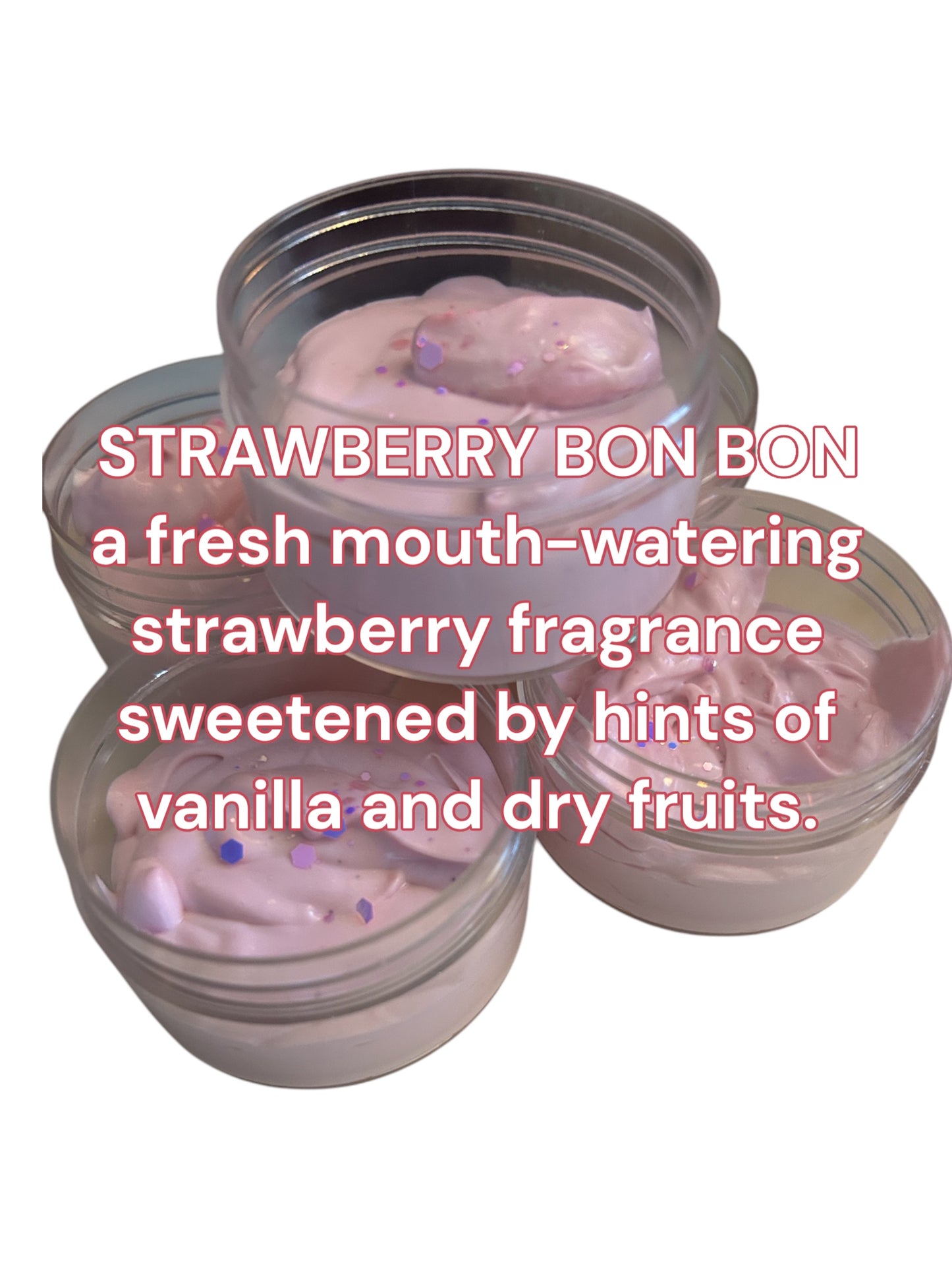BODY BUTTER – Luxuriously rich and deeply nourishing. Available in a variety of beautiful scents