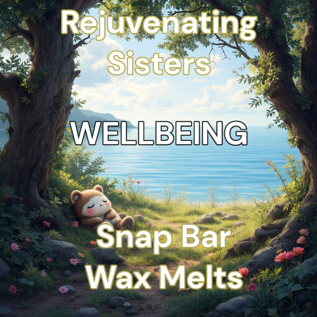 SNAP BAR WAX MELTS – Wellbeing Scents Hand-poured soy wax melts designed to uplift and relax. Infused with calming, mood-boosting fragrances for a soothing atmosphere.