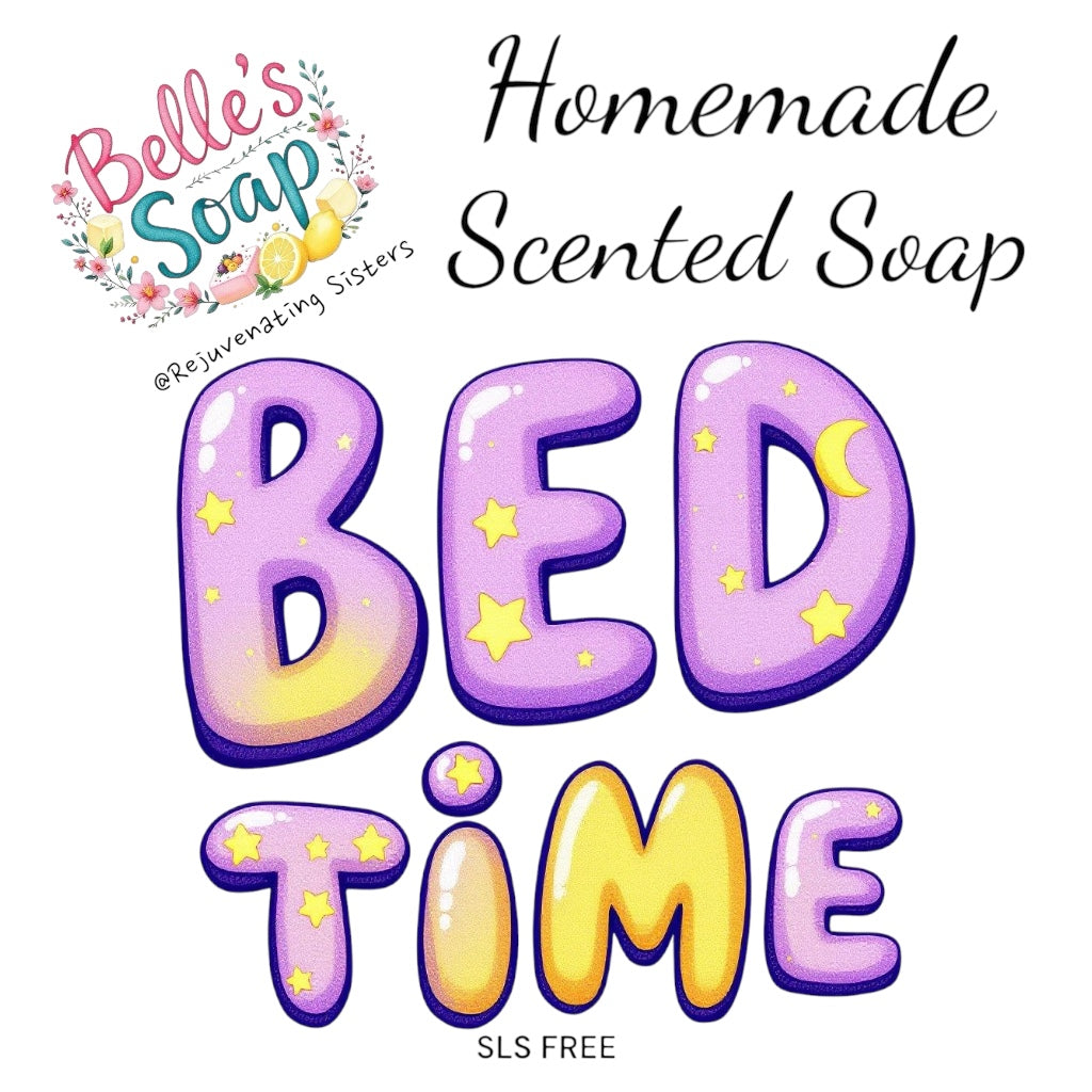 HAND MADE SOAP- SCENTED SHAPES, sls free. in BEDTIME