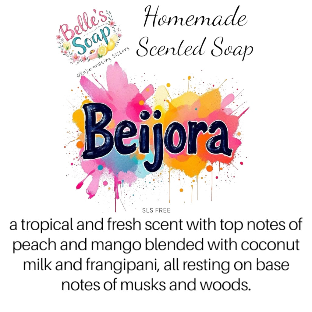 HAND MADE SOAP- SCENTED STARS, sls free.