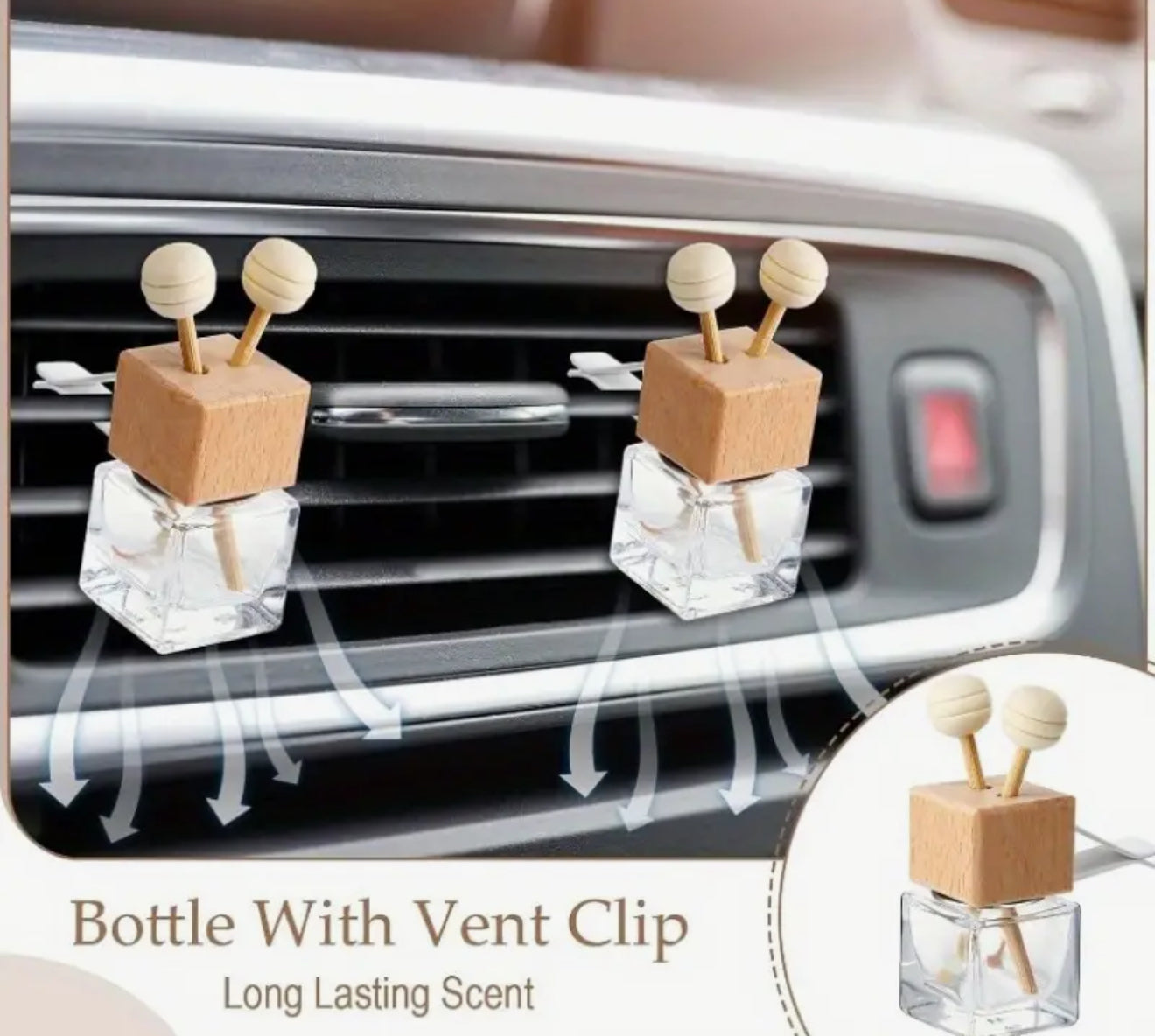 CAR FRESHENER- VENTED or HANGING
