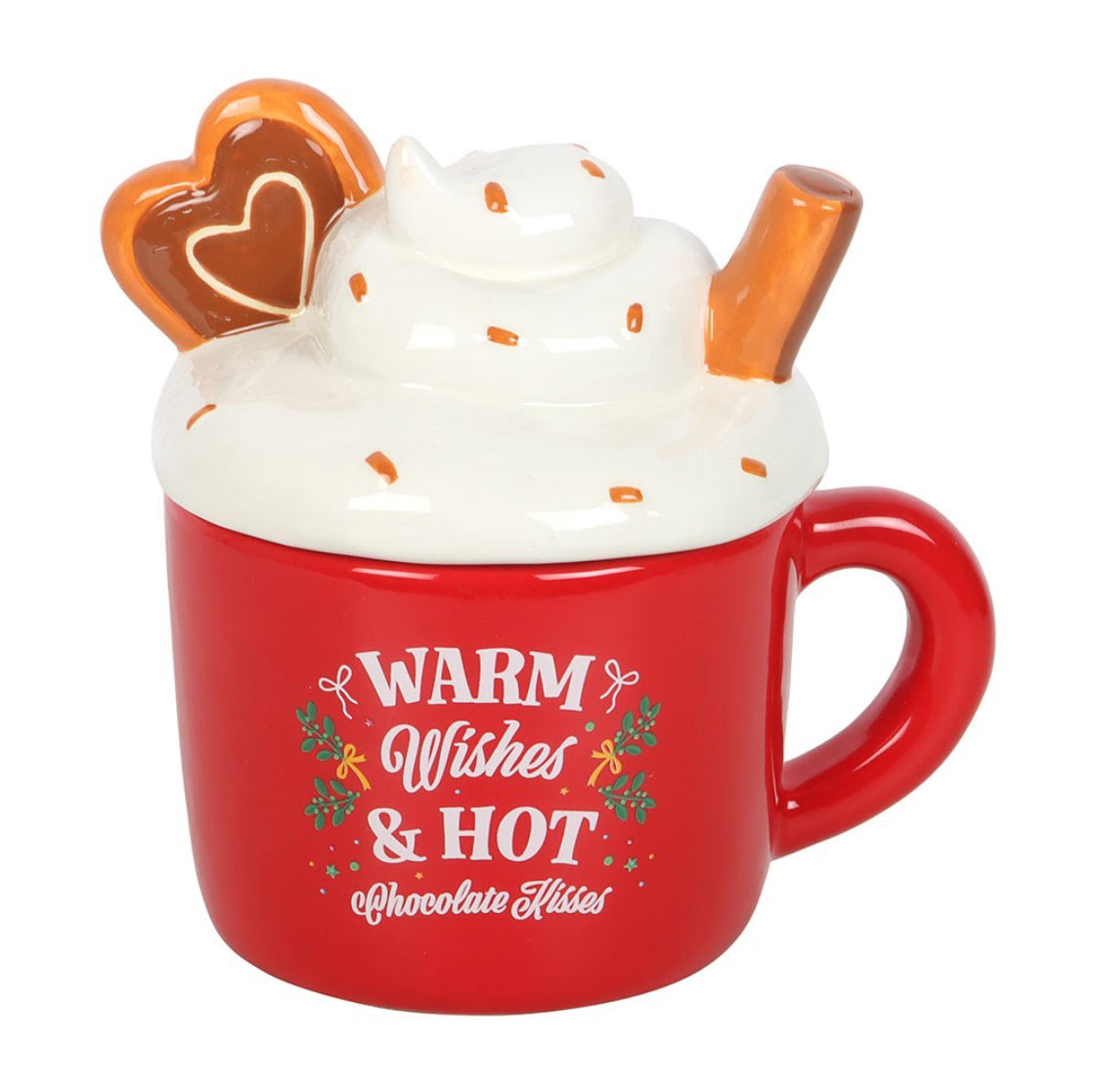 Warm Wishes Hot Chocolate Mug Oil Burner