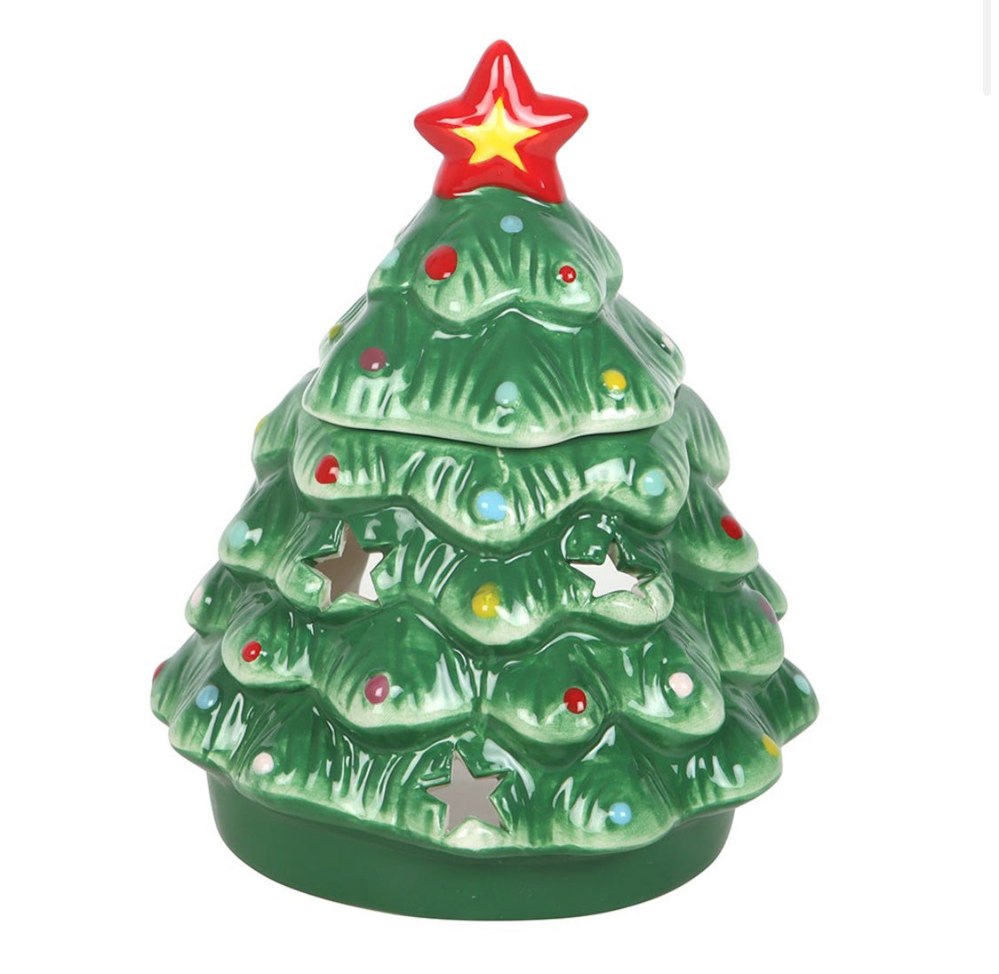 Christmas Tree Ceramic Oil Burner