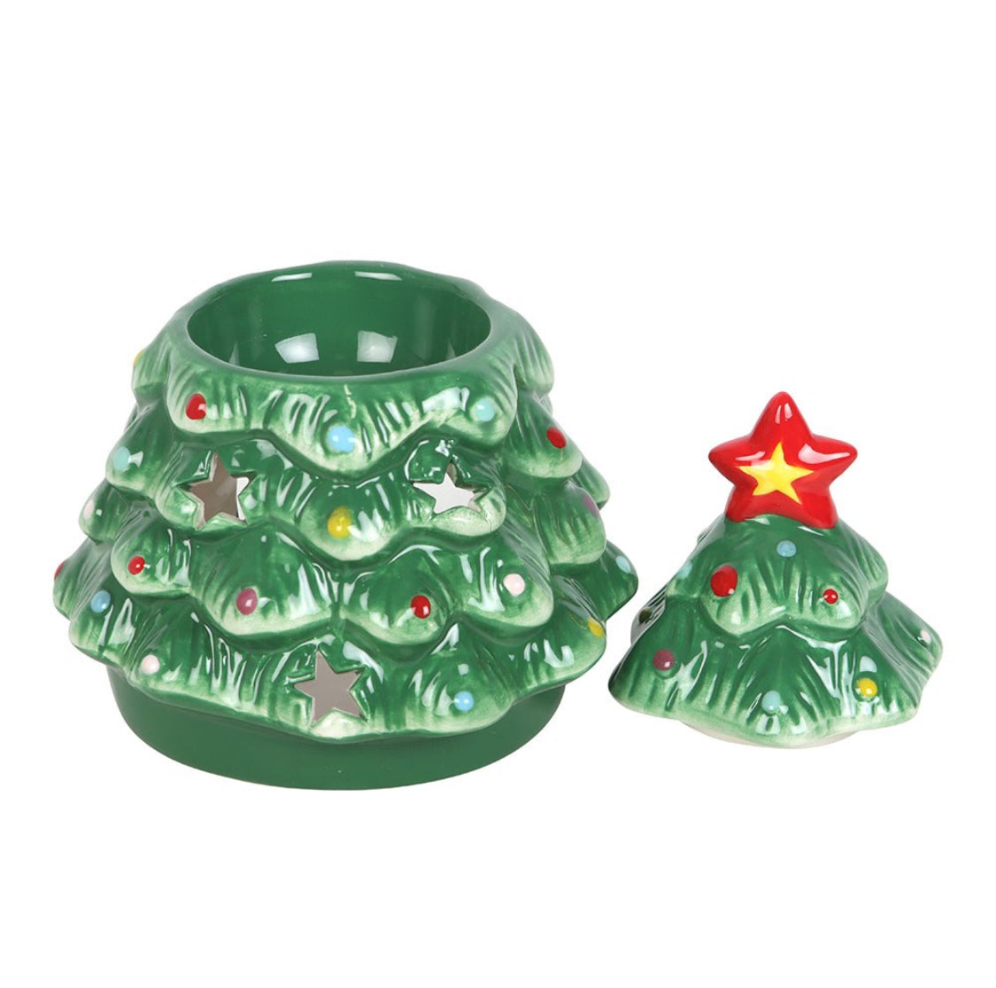 Christmas Tree Ceramic Oil Burner