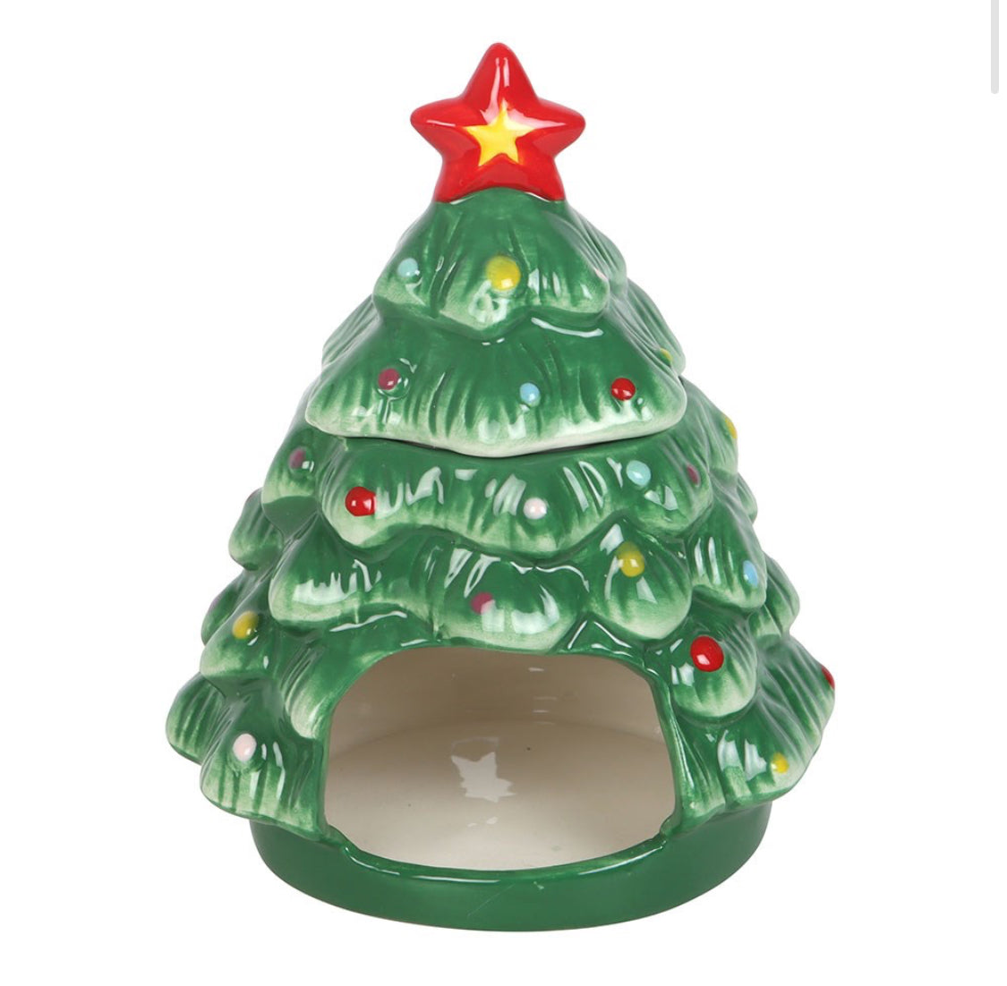 Christmas Tree Ceramic Oil Burner