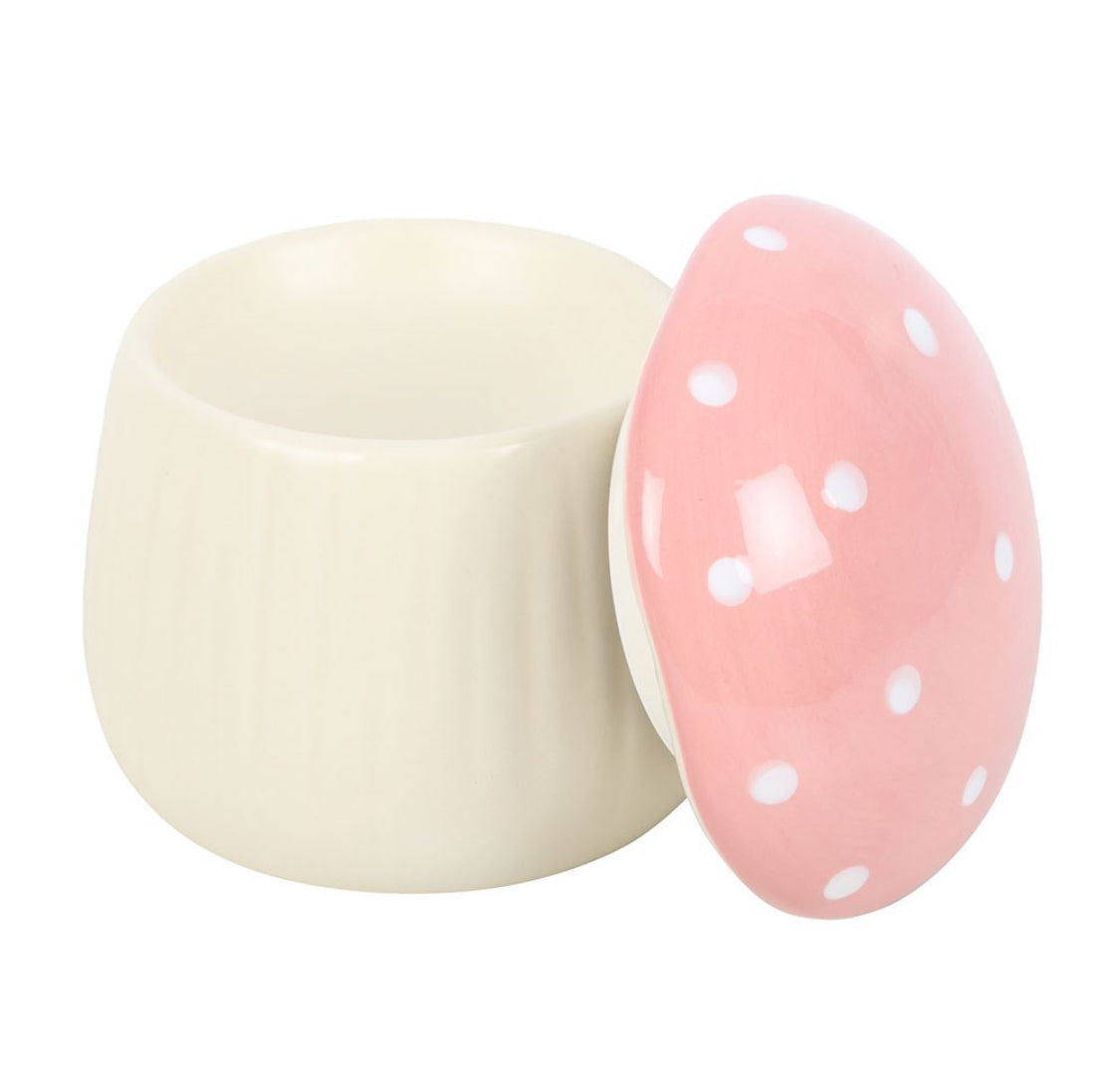 Pink Mushroom Ceramic Oil Burner