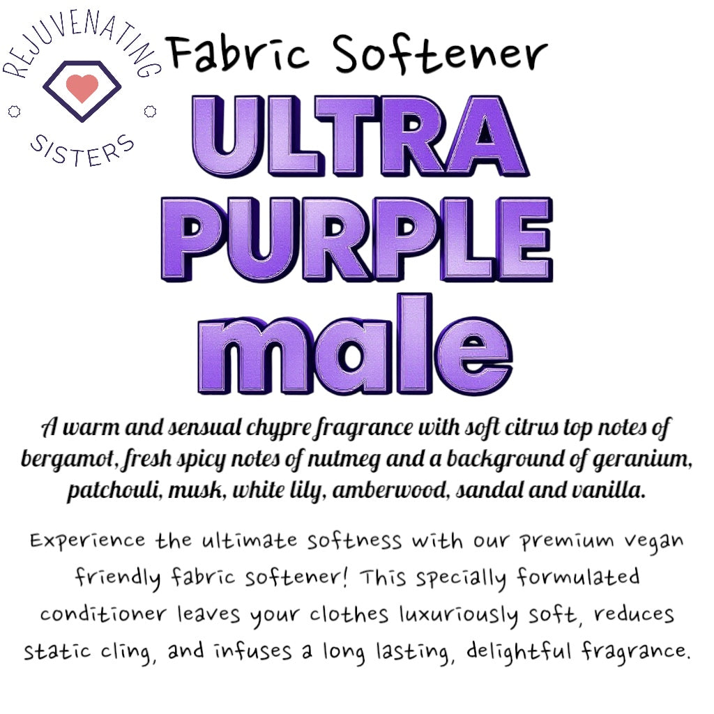 Rejuvenating Sisters FABRIC SOFTENER CONDITIONER 500ml vegan friendly. Various scents