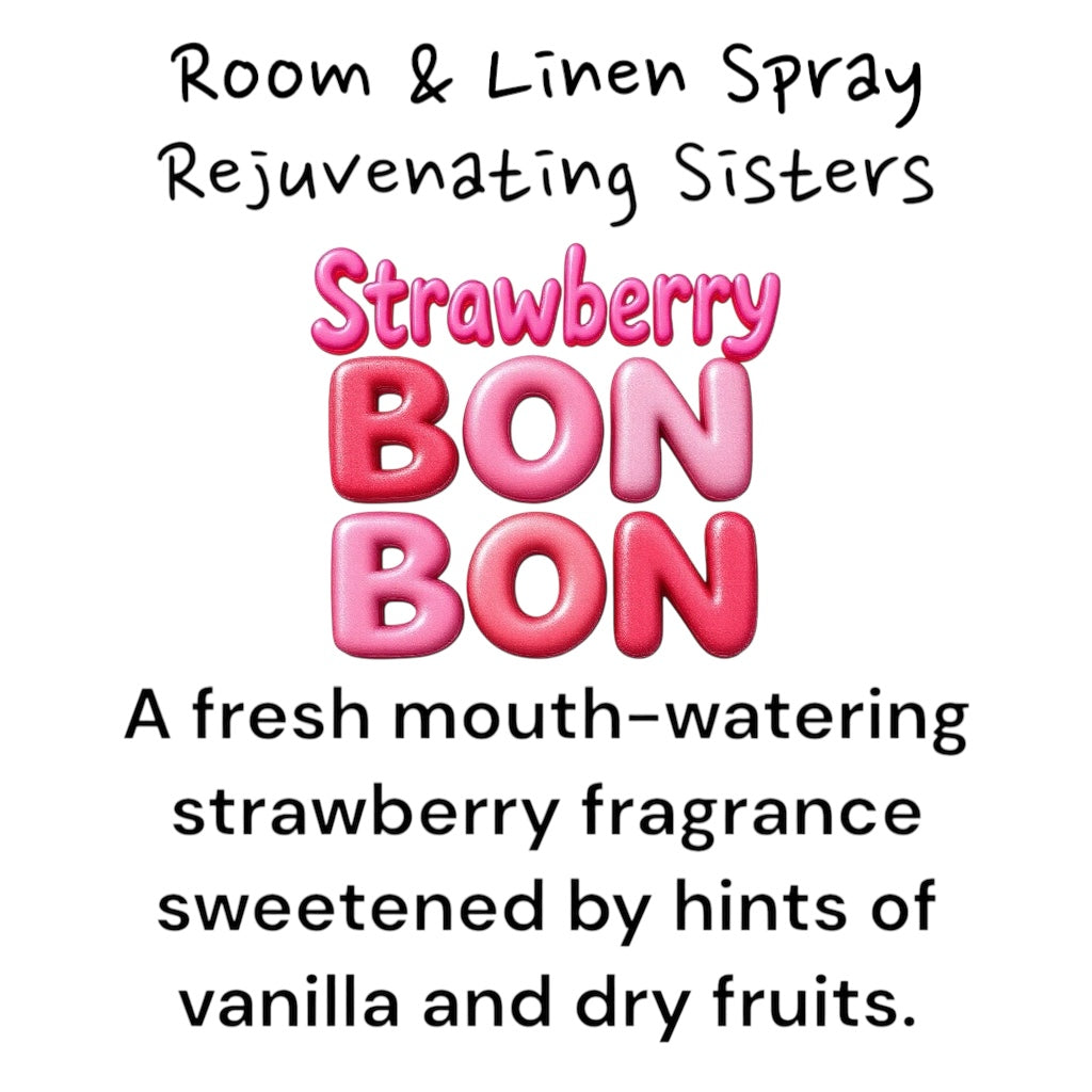 Luxury Room & Linen Spray- An amazing range of refreshing scents, including Fruity, Feminine, Masculine, and Bath, Body & Laundry-inspired fragrances. Perfect for adding a fresh, long-lasting aroma to your space, car, or linens.
