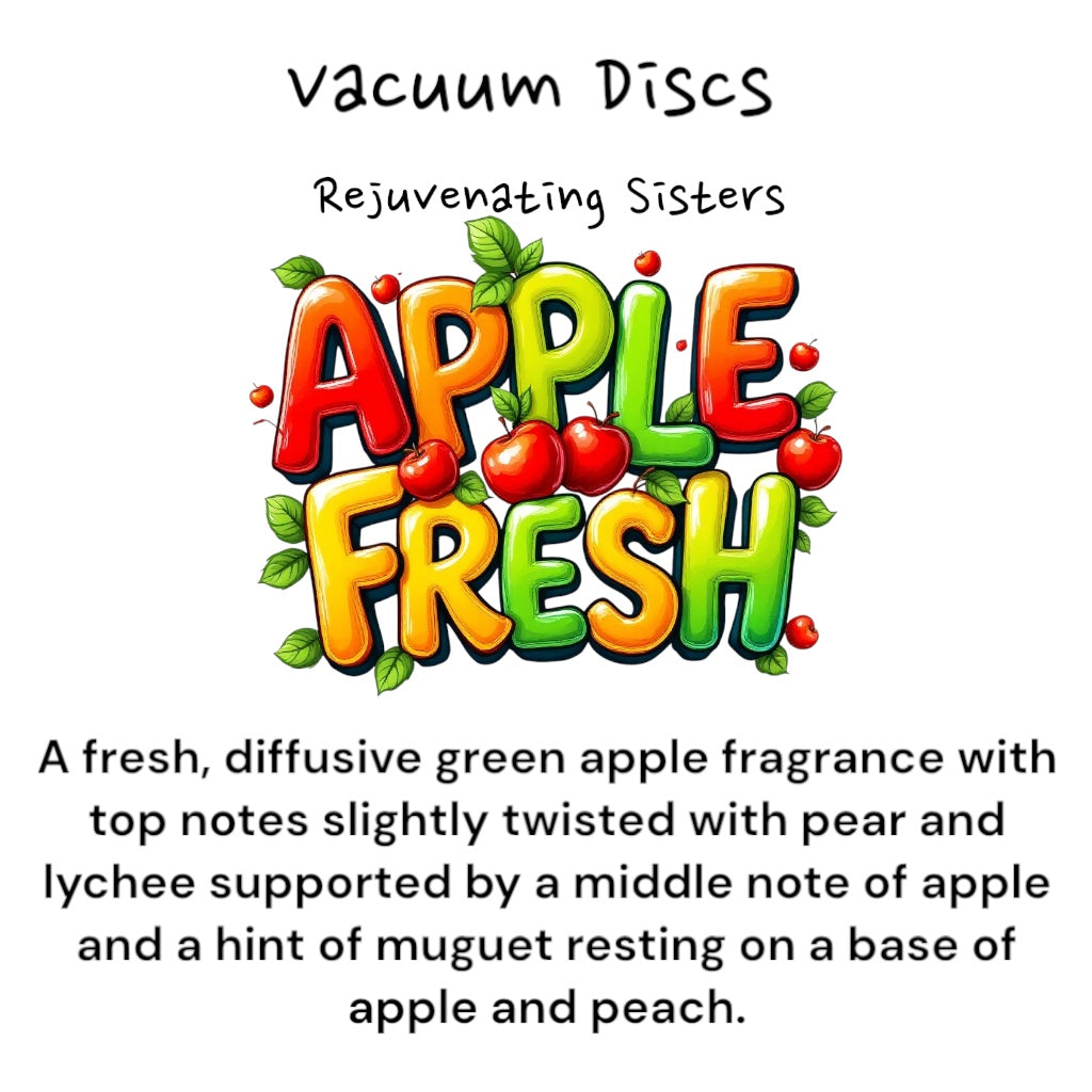 Scented Vacuum Discs – 4 per bag! Freshen your home with long-lasting fragrance as you clean.