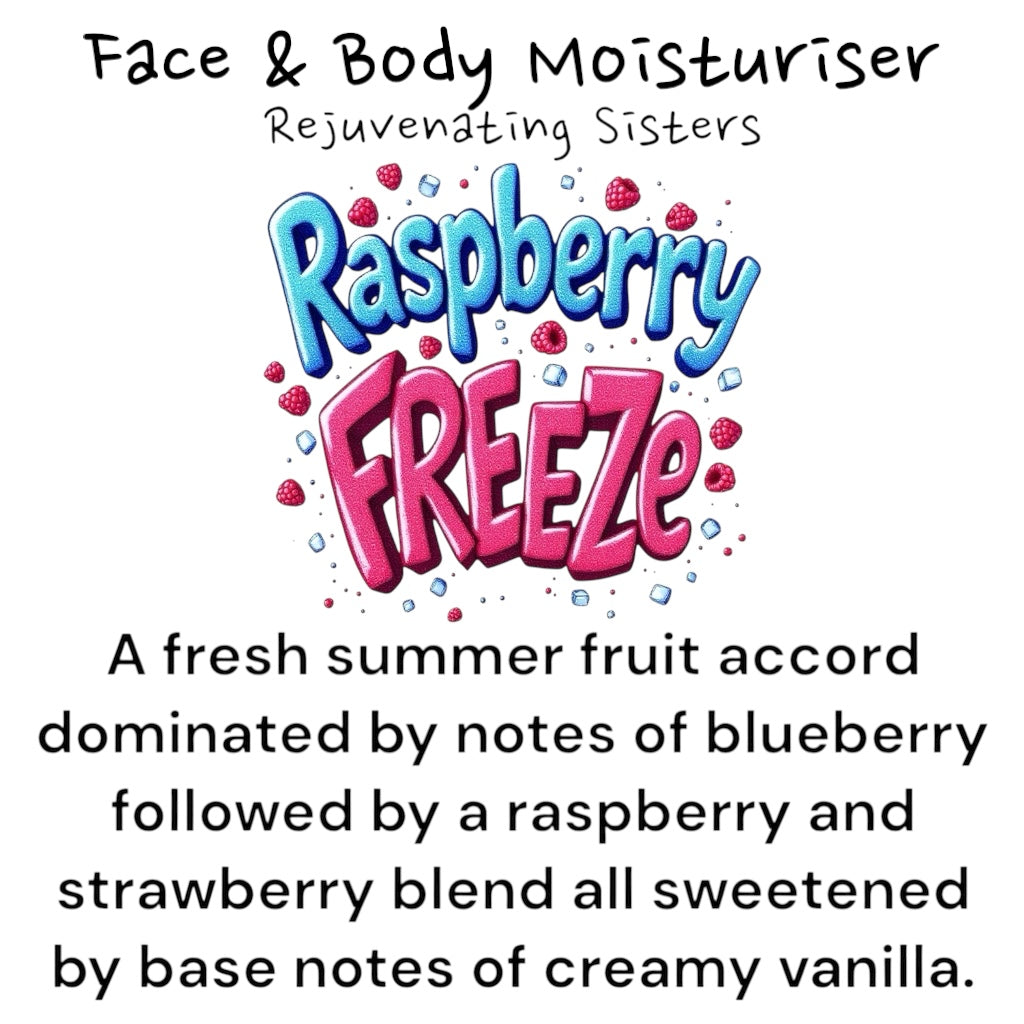 FACE & BODY MOISTURISER – Hydrating -Various Scents, Anti-Aging & Skin-Smoothing