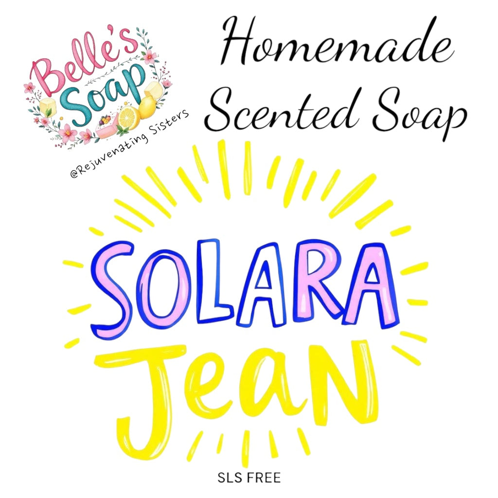 HAND MADE SOAP- SCENTED SHAPES, sls free. in SOLARA JEAN