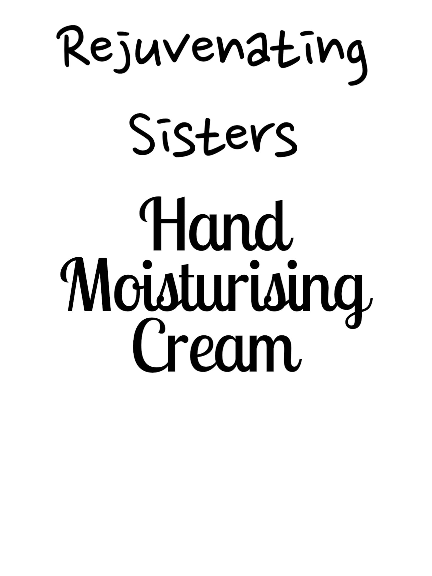 Hand & Nail Moisturising Cream 50g Pouch of Sparkle ✨ (Multiple Scents)