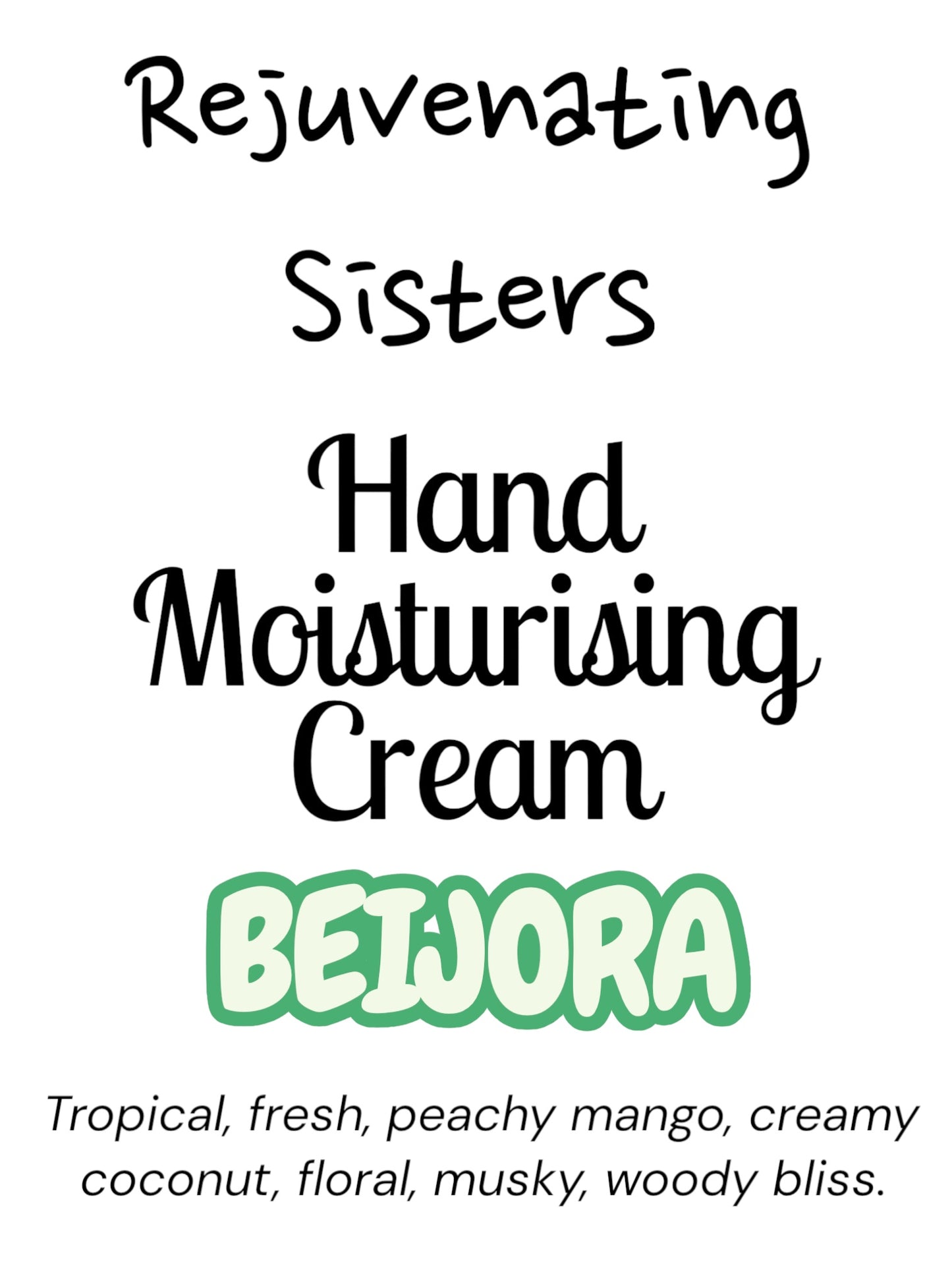 Hand & Nail Moisturising Cream 50g Pouch of Sparkle ✨ (Multiple Scents)
