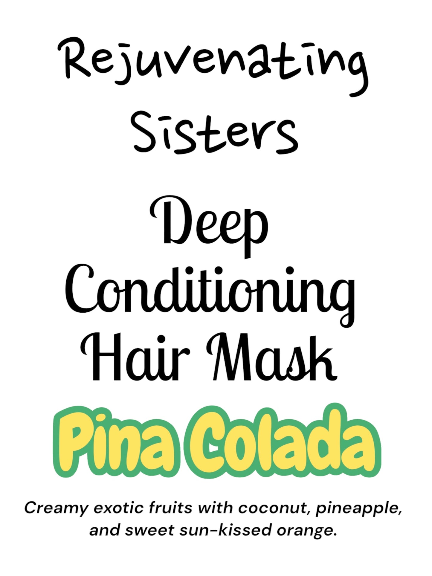 DEEP CONDITIONING HAIR MASK – 100g An intensive treatment that deeply nourishes and repairs. Available in a range of refreshing scents for soft, healthy, and revitalized hair.