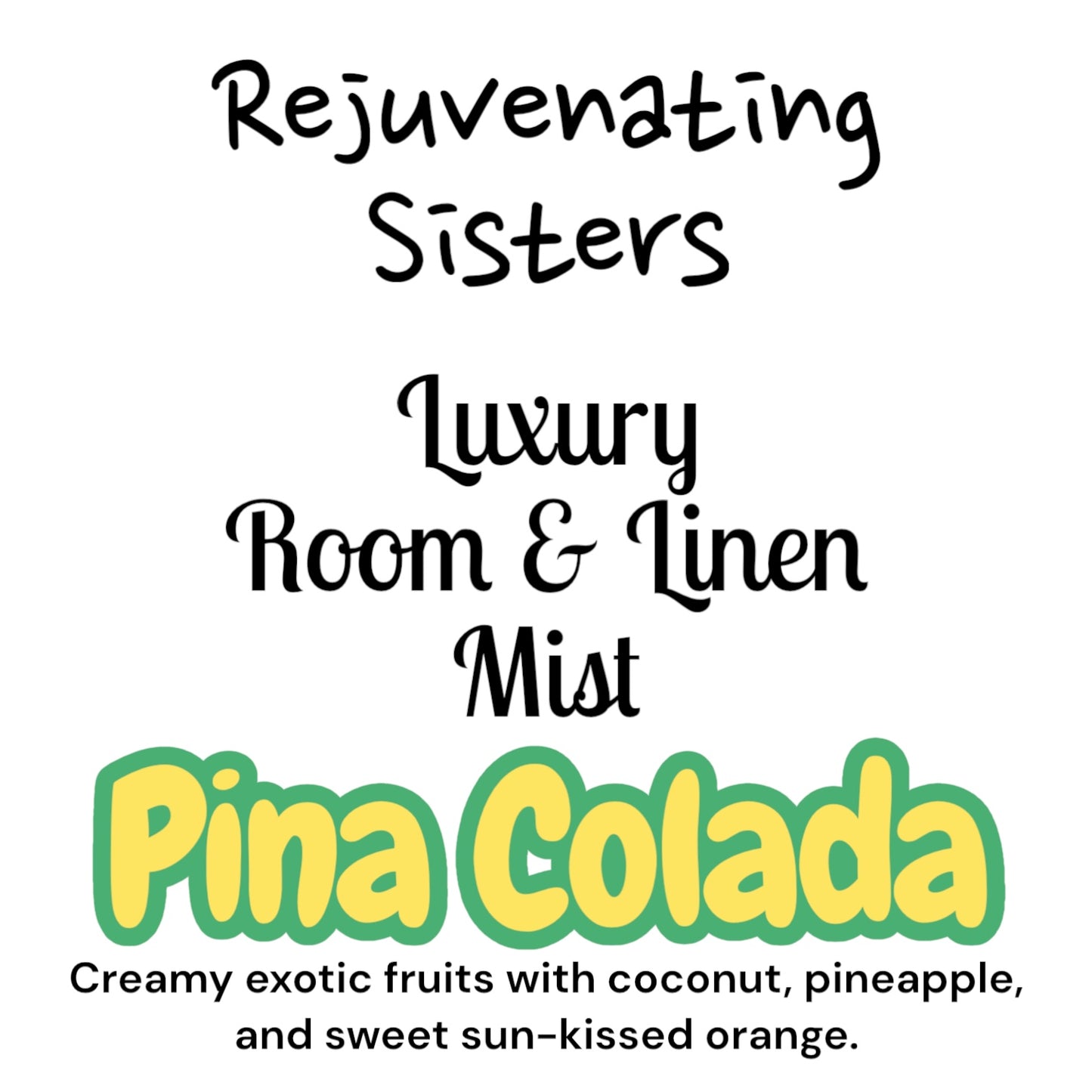 Luxury Room & Linen Spray- An amazing range of refreshing scents, including Fruity, Feminine, Masculine, and Bath, Body & Laundry-inspired fragrances. Perfect for adding a fresh, long-lasting aroma to your space, car, or linens.