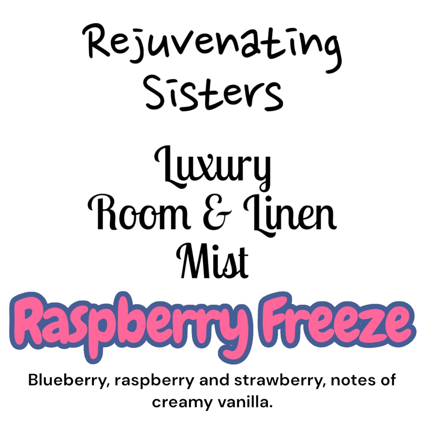 Luxury Room & Linen Spray- An amazing range of refreshing scents, including Fruity, Feminine, Masculine, and Bath, Body & Laundry-inspired fragrances. Perfect for adding a fresh, long-lasting aroma to your space, car, or linens.