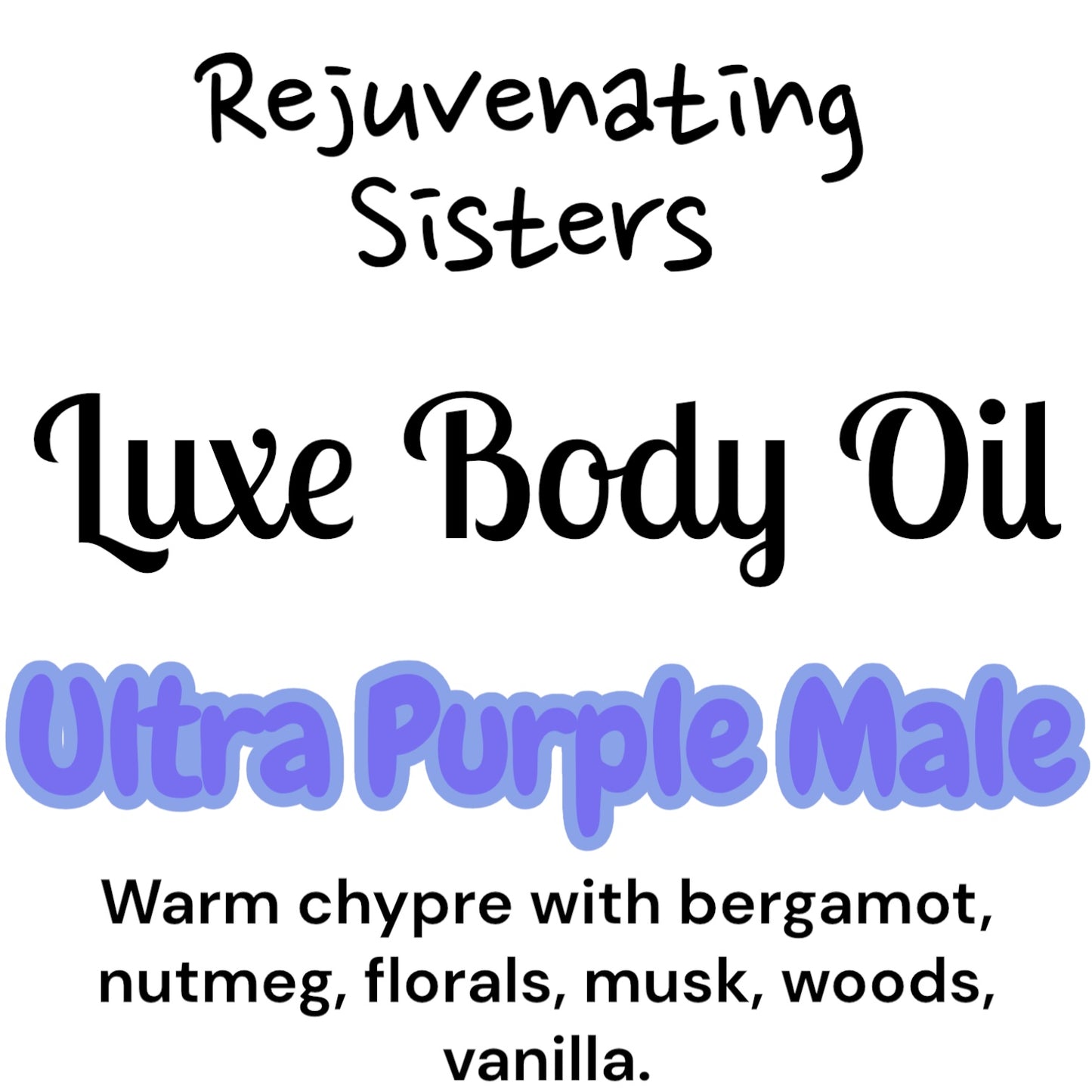 LUXE BODY OIL - HYDRATING- MOISTURISING -Beautiful Scents - Almond Oil- Jojoba Oil – Argan Oil – Vitamin E. Moisturising