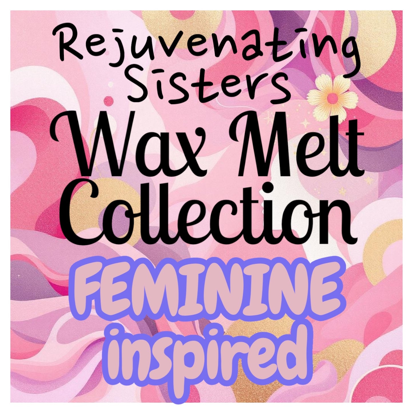 Wax Melt Collection – Female Inspired Scents. A beautifully curated box featuring 8 feminine-inspired scents with 16 premium wax melts. Perfect for creating a warm, inviting atmosphere with a variety of captivating fragrances.