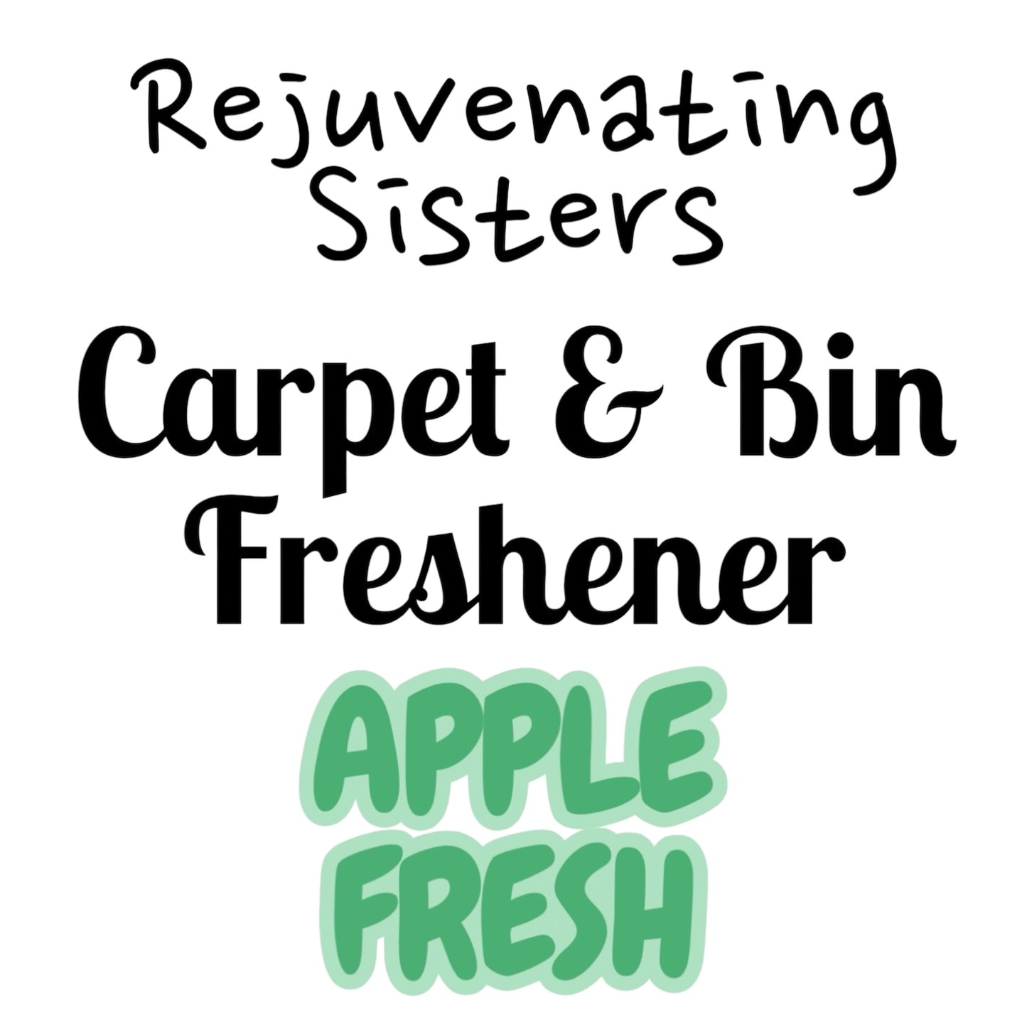 CARPET & BIN FRESHENER – Scented blend for a fresh, long-lasting aroma. Available in mixed 150g scents, including Fruity, Masculine, Feminine, and Bath, Body & Laundry-inspired fragrances.
