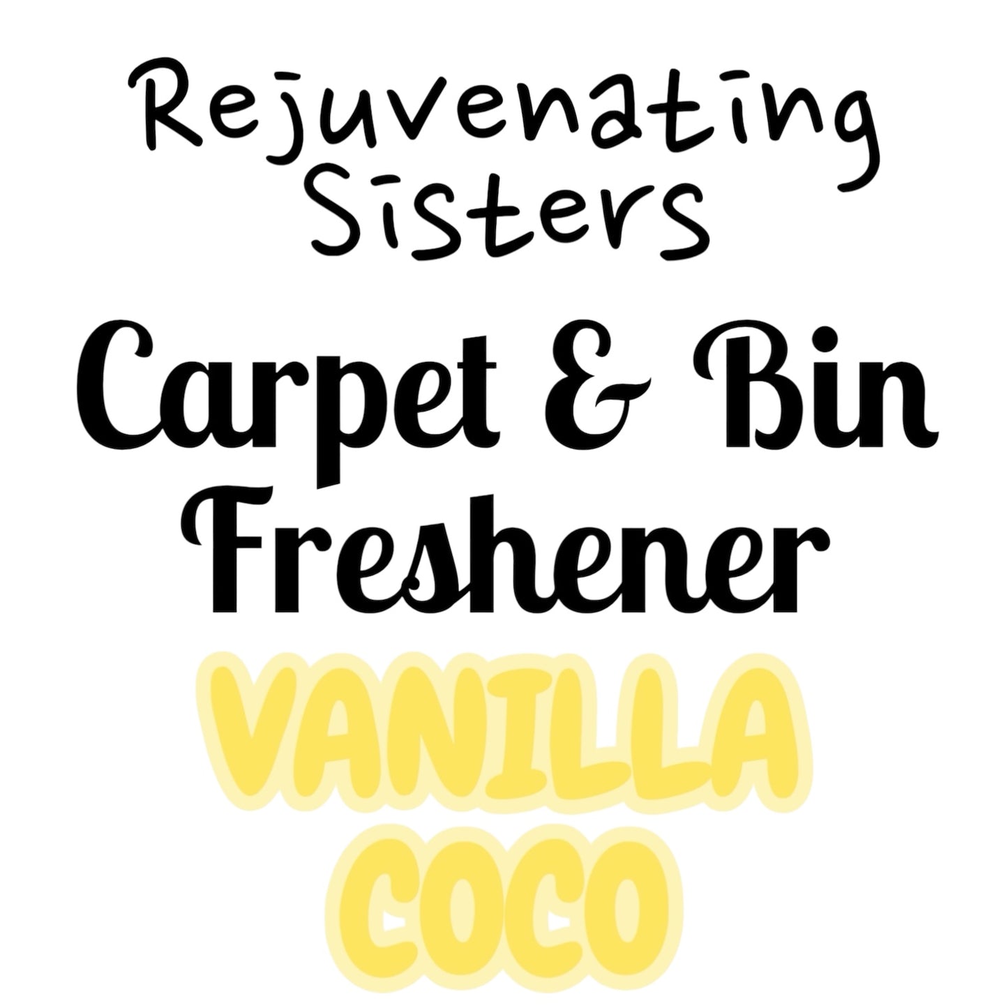 CARPET & BIN FRESHENER – Scented blend for a fresh, long-lasting aroma. Available in mixed 150g scents, including Fruity, Masculine, Feminine, and Bath, Body & Laundry-inspired fragrances.