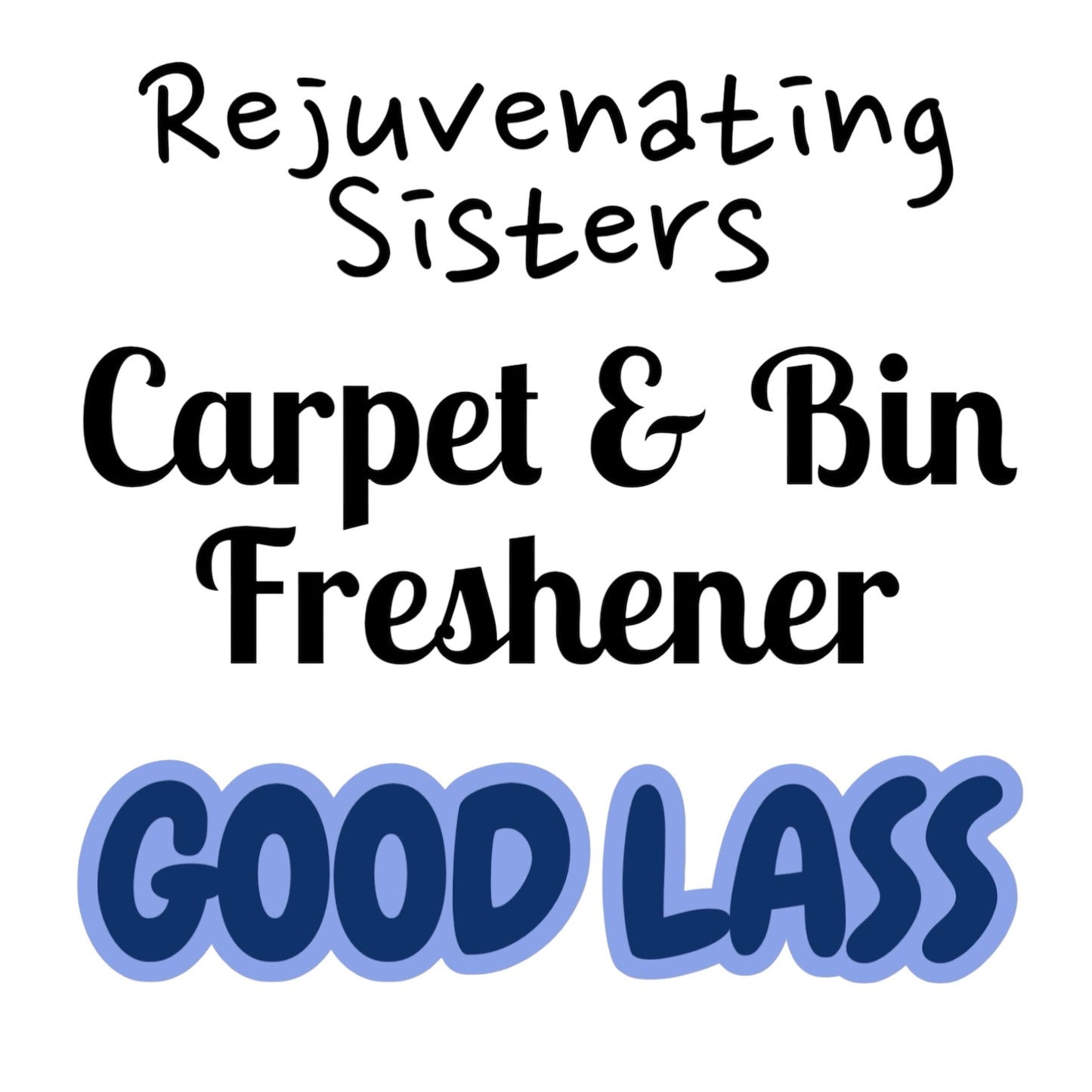 CARPET & BIN FRESHENER – Scented blend for a fresh, long-lasting aroma. Available in mixed 150g scents, including Fruity, Masculine, Feminine, and Bath, Body & Laundry-inspired fragrances.