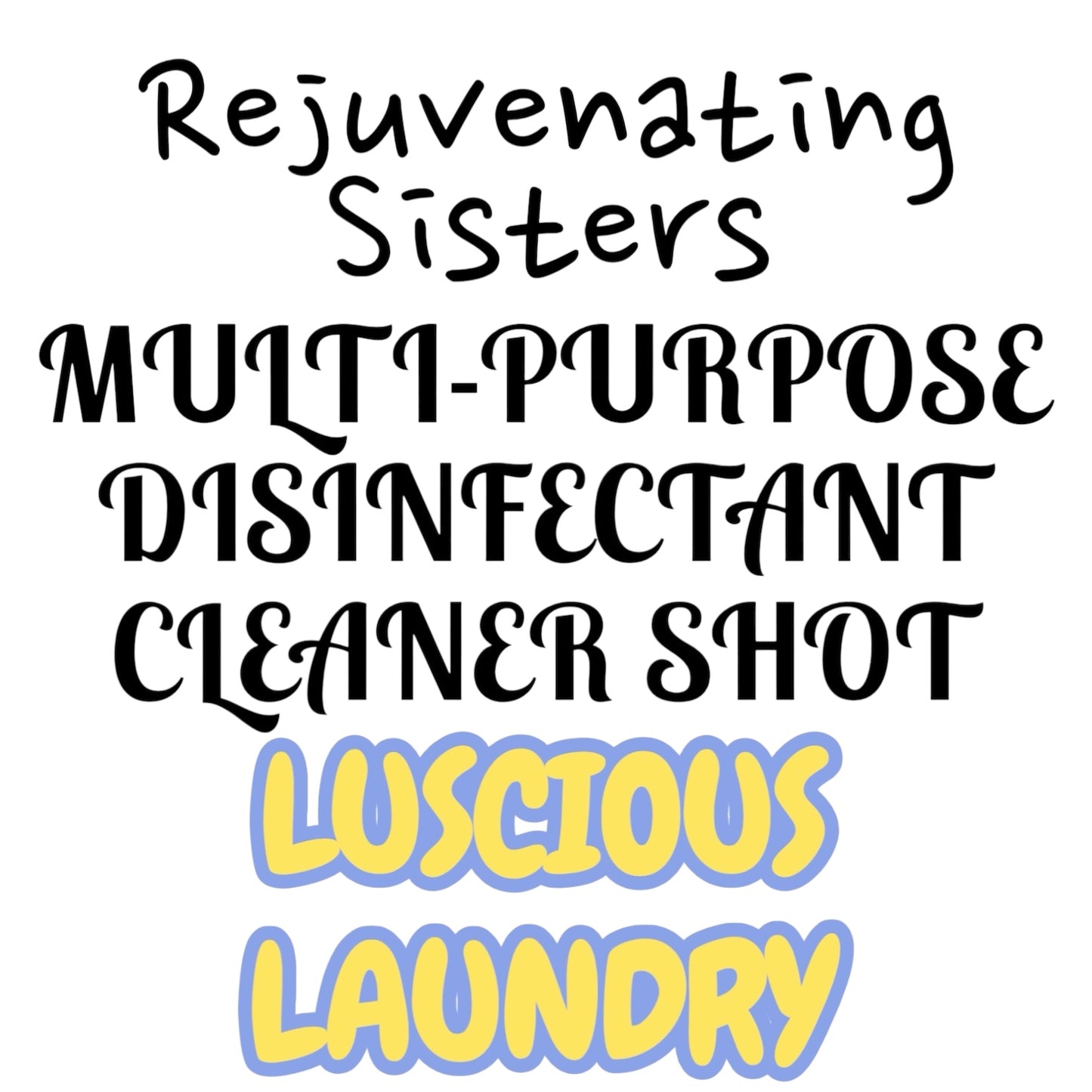 MULTI-PURPOSE DISINFECTANT CLEANER SHOT – Simply add one shot bottle to 500ml of water for a powerful clean with less waste. Available in a variety of amazing scents.