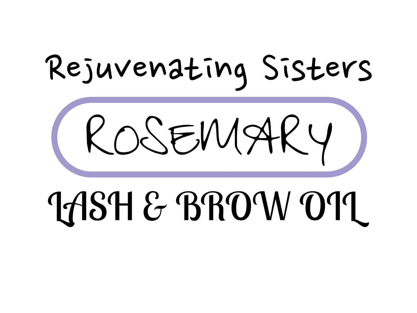 Lash & Brow Oil – Pure, Natural, and Rosemary-Infused