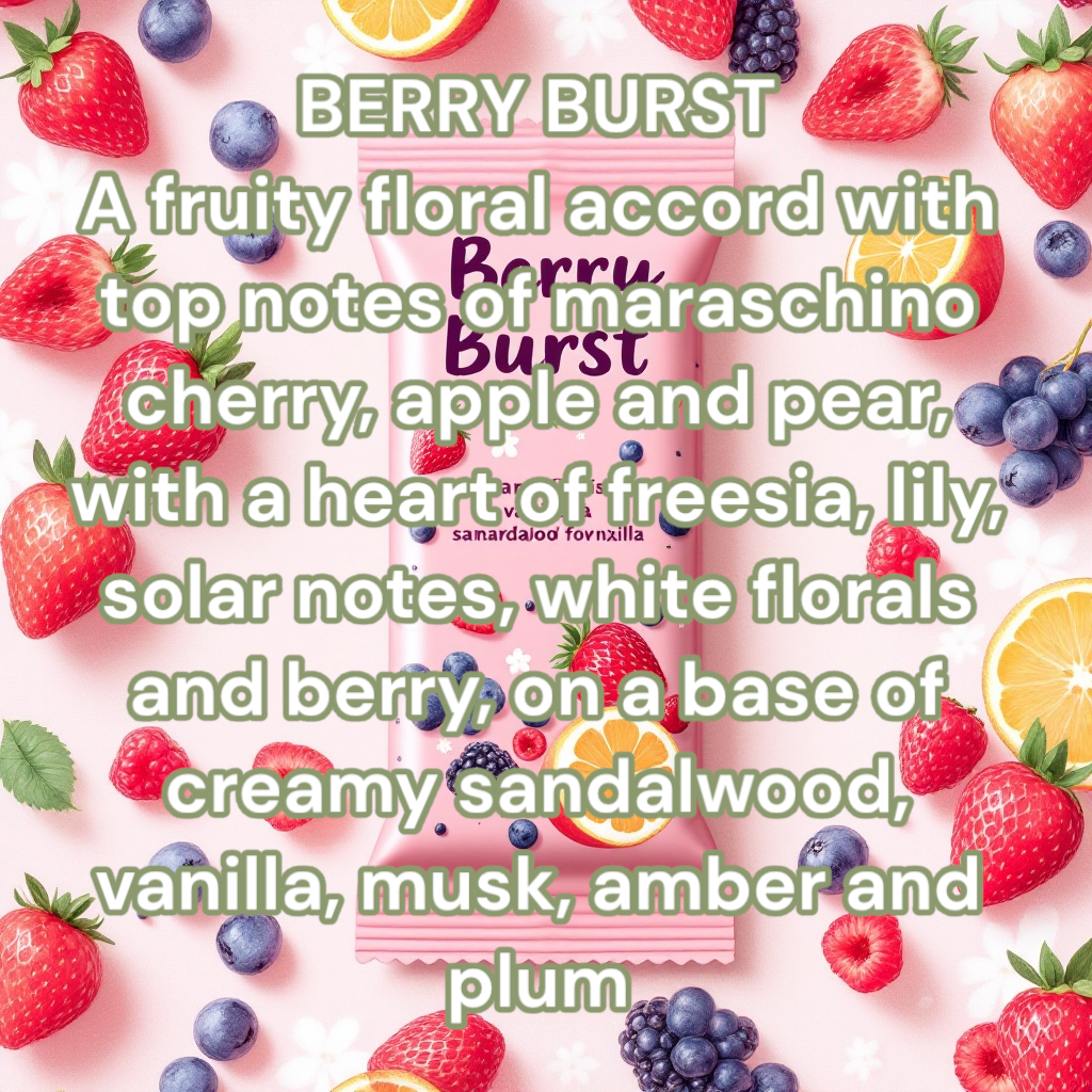 Wax Melt Snap Bar – Fruity & Sweet Inspired Scents long-lasting.