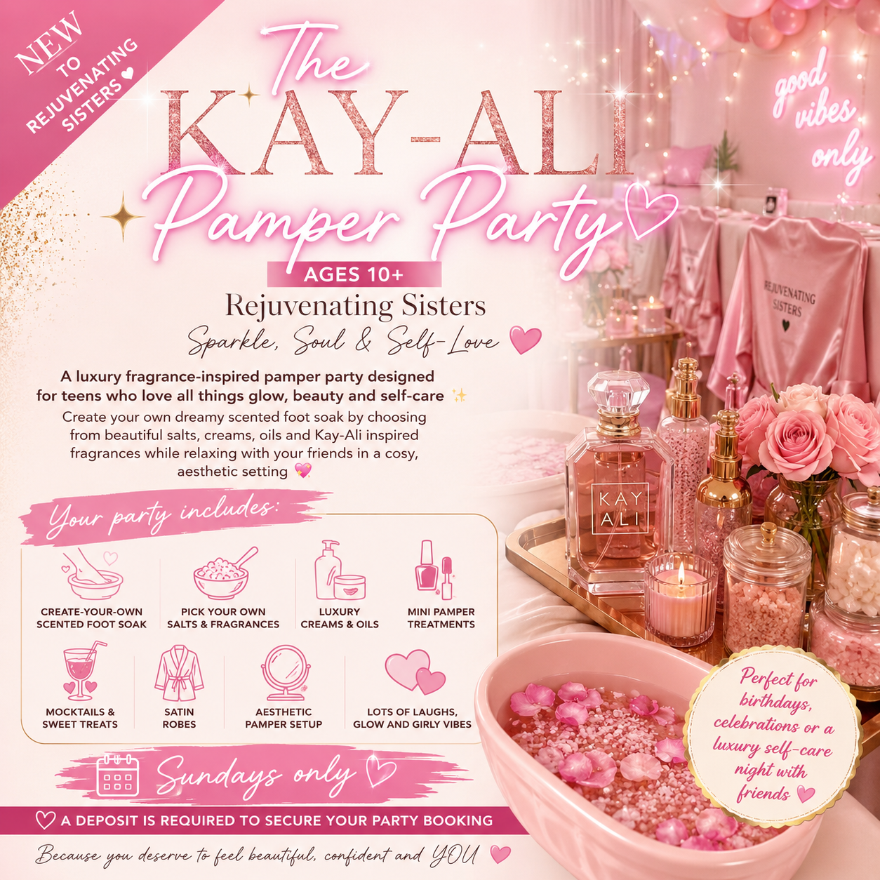 THE KAY-ALI PAMPER PARTY