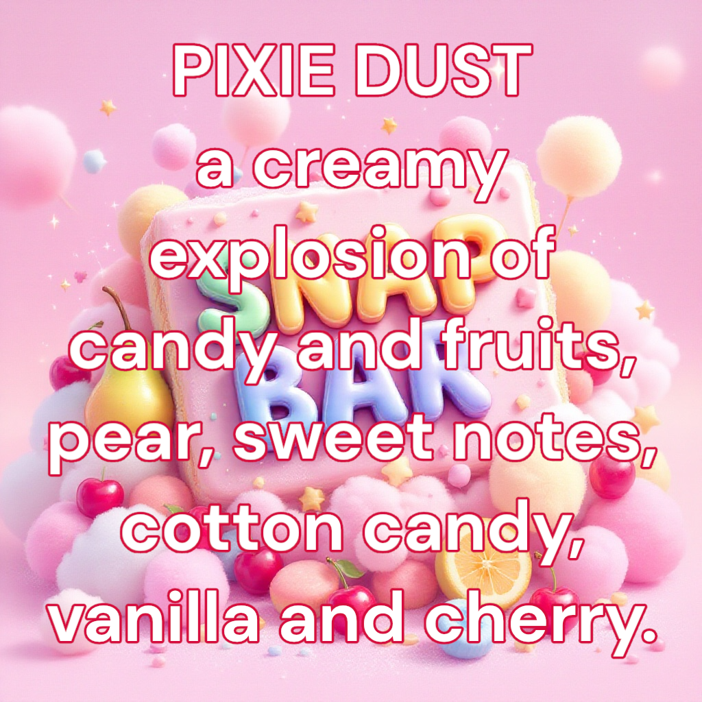 Wax Melt Snap Bar – Fruity & Sweet Inspired Scents long-lasting.