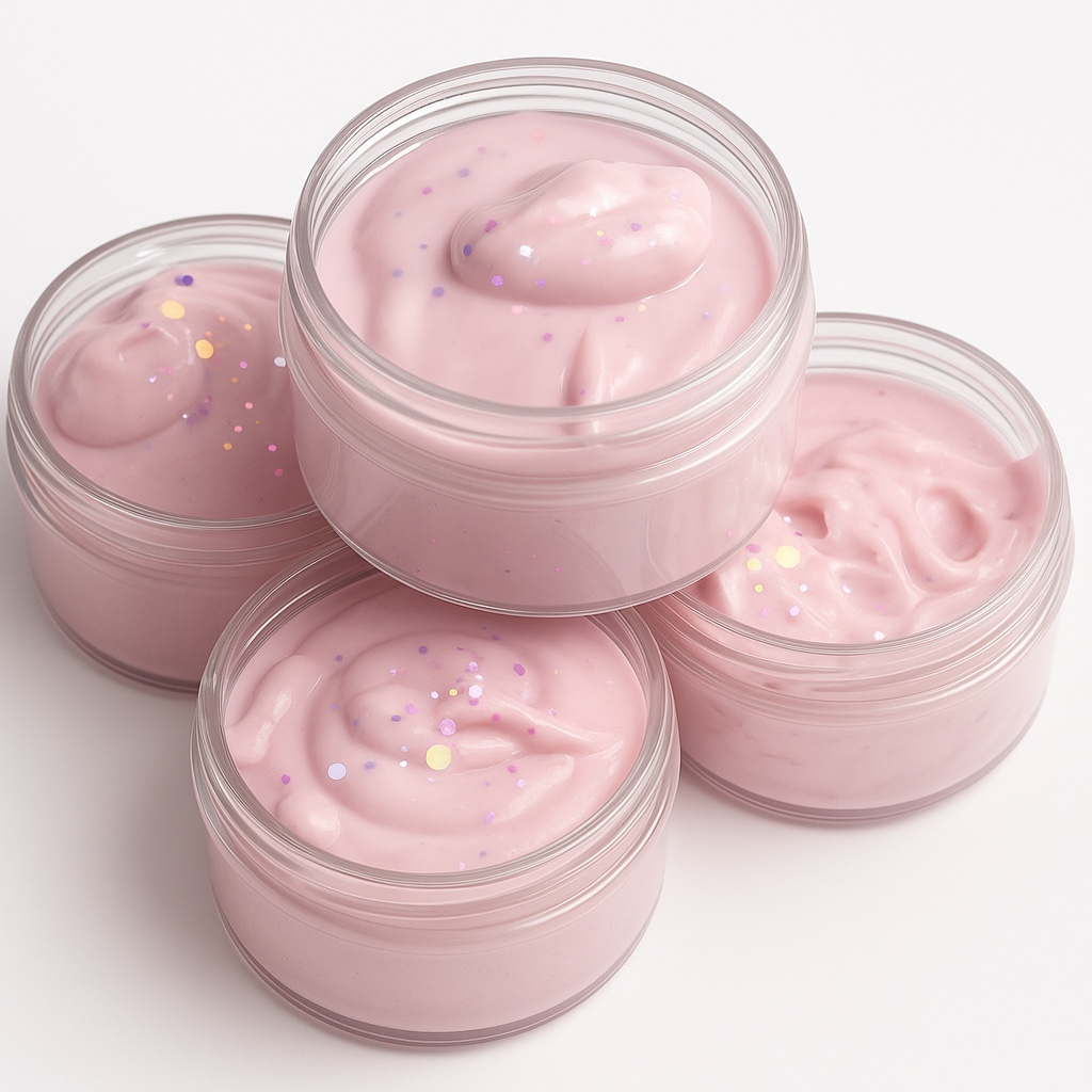 BODY BUTTER – Luxuriously rich and deeply nourishing. Available in a variety of beautiful scents