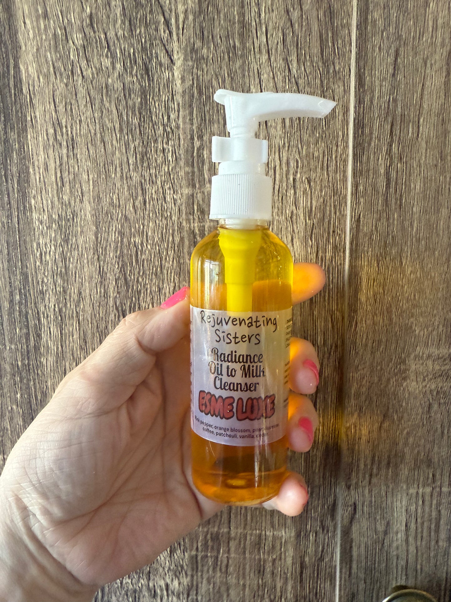 Facial Cleanser in various lovely scents