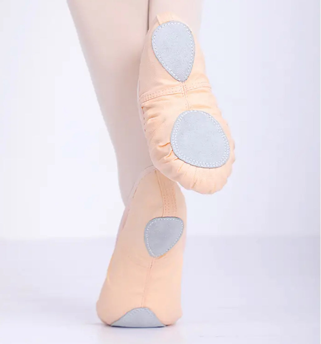 CANVAS BALLET SHOES