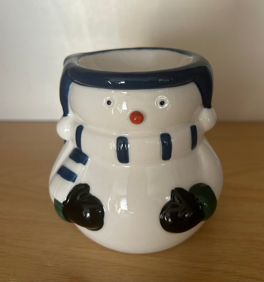 MINI SNOWMAN WAX/OIL MELTER