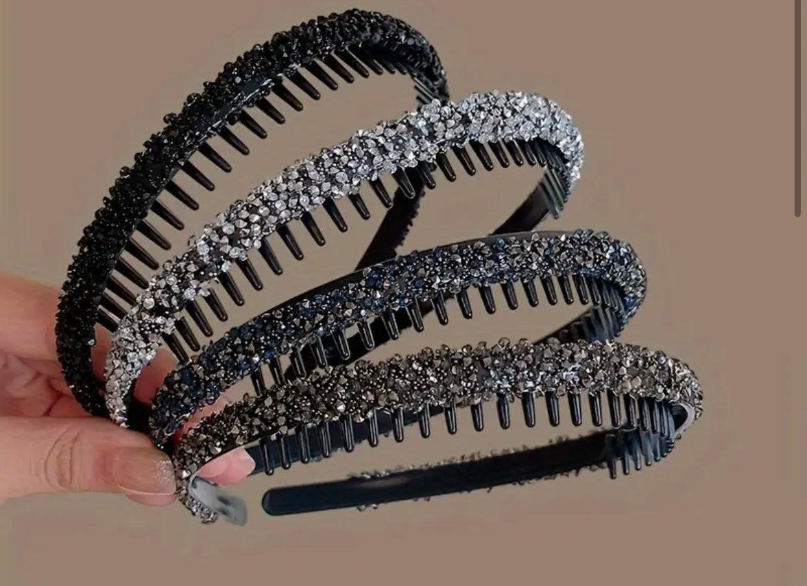 HEADBAND- EXQUISITE RHINESTONE HEADBAND