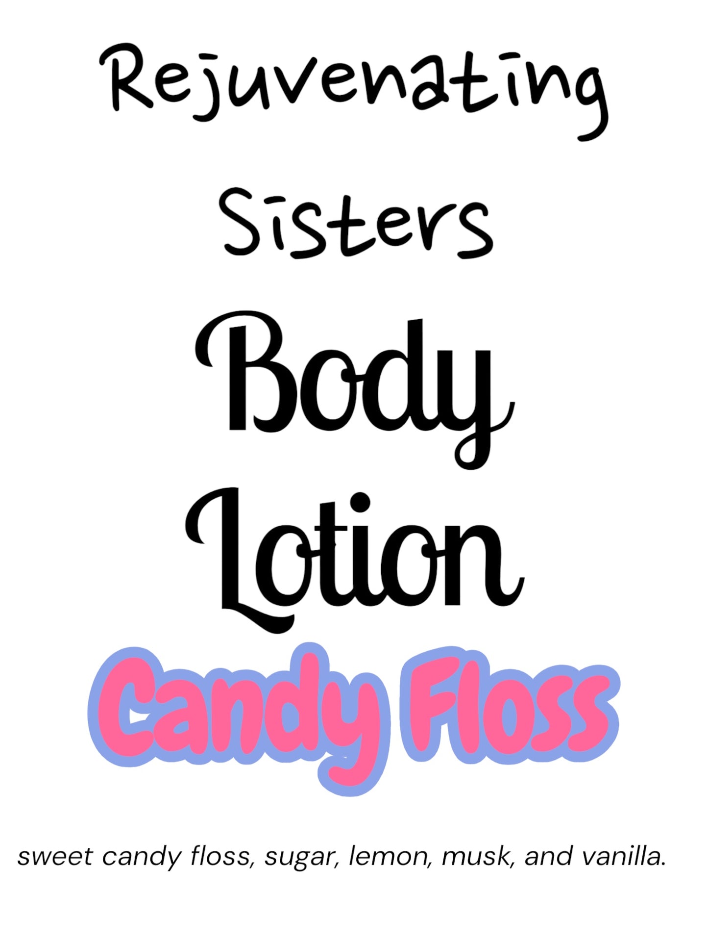 ✨ Rejuvenating Sisters – Luxury Body Lotion ✨