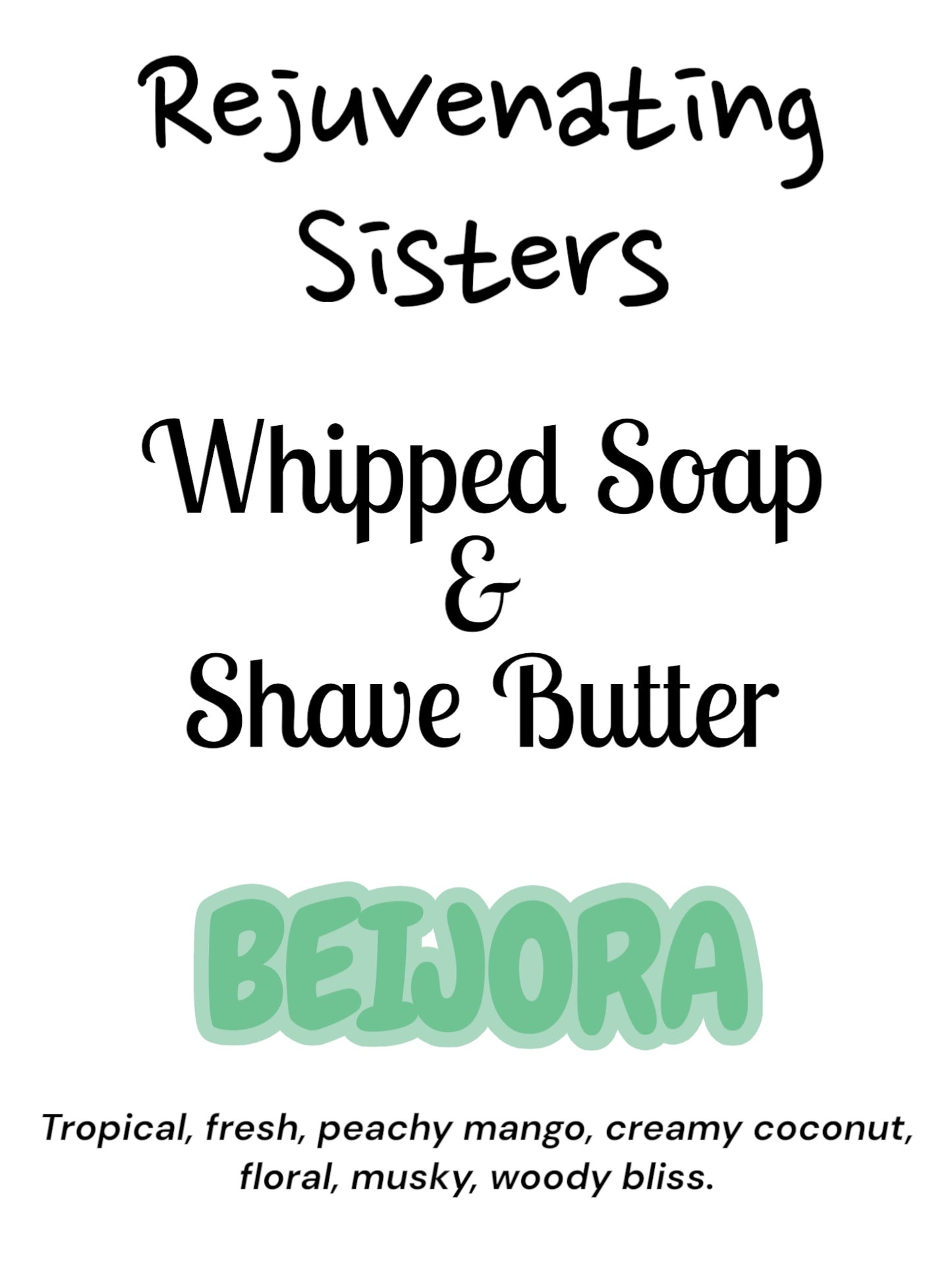 Whipped Soap | Luxury Shower Whip