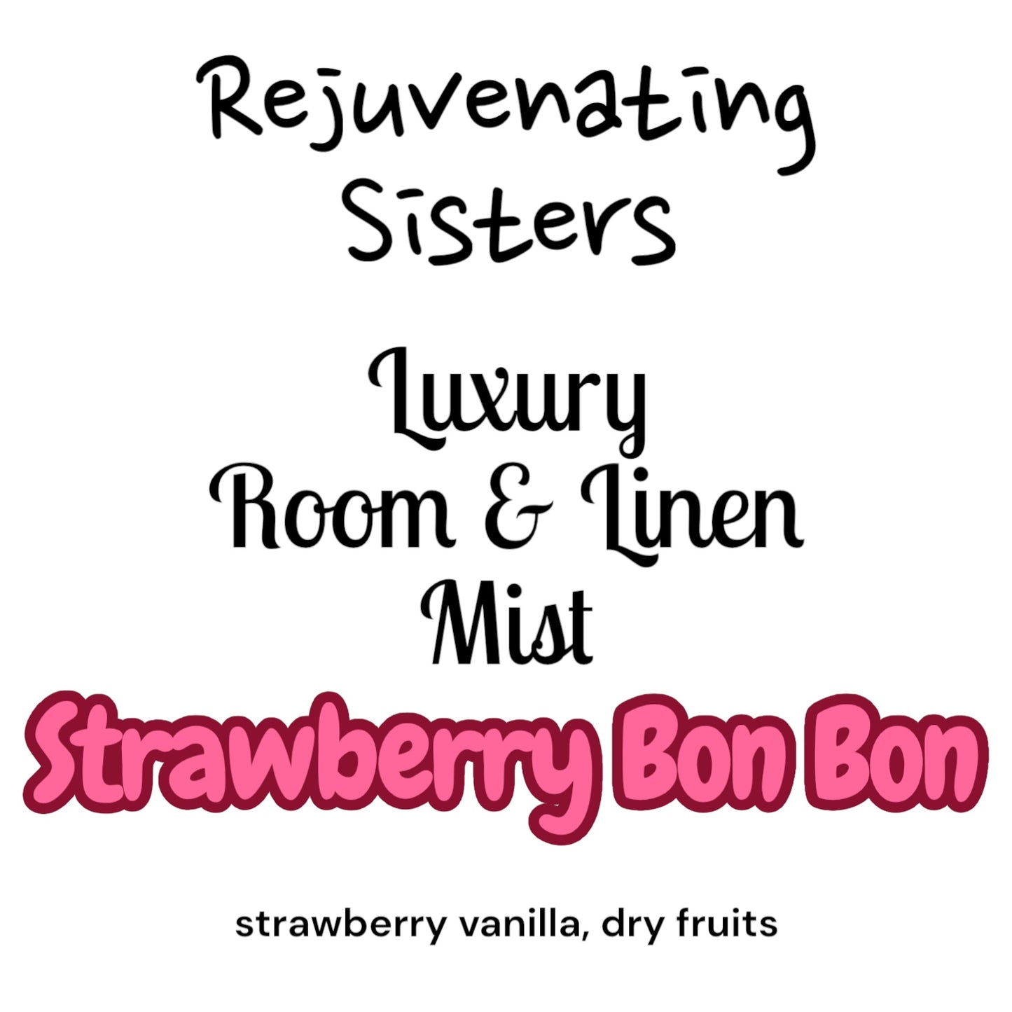 Luxury Room & Linen Spray- An amazing range of refreshing scents, including Fruity, Feminine, Masculine, and Bath, Body & Laundry-inspired fragrances. Perfect for adding a fresh, long-lasting aroma to your space, car, or linens.