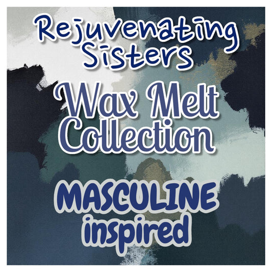 Wax Melt Box – Male Scent Inspired, A sophisticated collection featuring 8 bold, masculine-inspired scents with 16 premium wax melts. Perfect for creating a refined, inviting atmosphere with rich, distinctive fragrances.