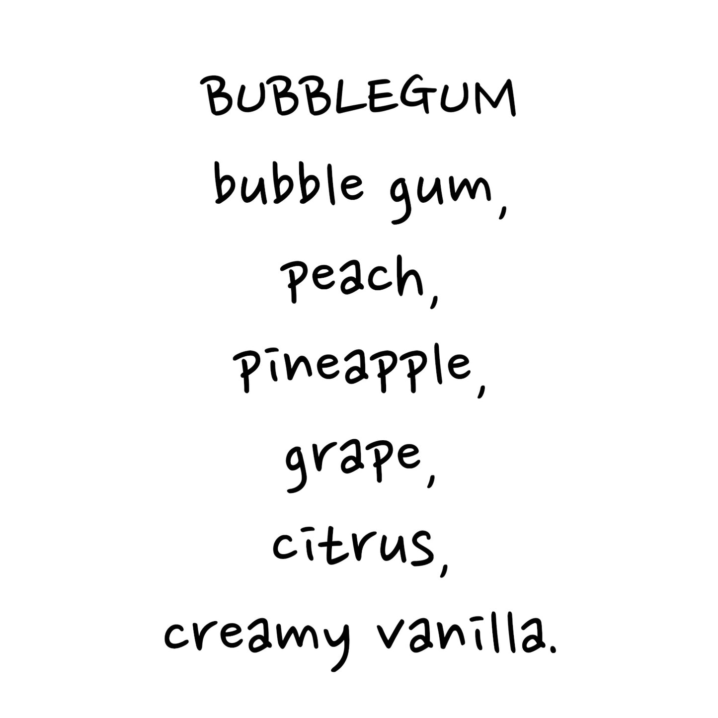 Wax Melt Snap Bar – Fruity & Sweet Inspired Scents long-lasting.