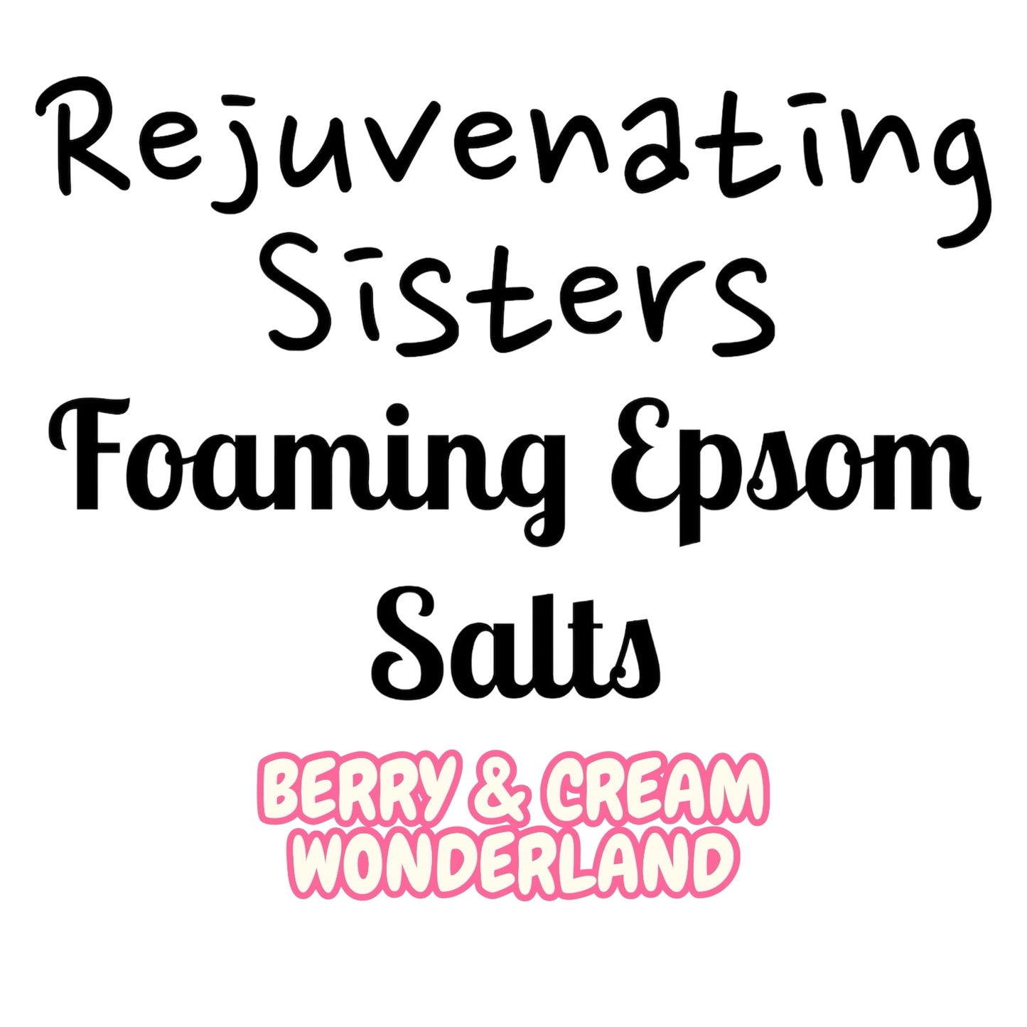 FOAMING EPSOM SALTS